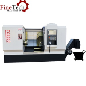 <span class=keywords><strong>Torno</strong></span> CNC de Bancada Inclinada Horizontal TC4550 con Control GSK, Torreta Motorizada y Herramienta Motorizada en Eje Y <span class=keywords><strong>para</strong></span> Mecanizado Complejo de Metales - Product Image 1