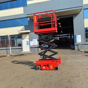 Plataforma Elevadora de Tijera Hidráulica de 4 Metros de Alta Resistencia, Elevador de Carga Móvil Automático en Venta - Product Image 6