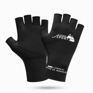 Wholesale Gym Weight Lifting Fishing Quick Dry Cool Men Sport <strong>Fingerless</strong> Driving <strong>Gloves</strong> - Product Image 5