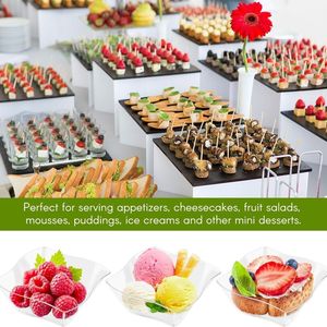 Gobelet en plastique transparent PET de qualité alimentaire personnalisé de 150 ml pour <span class=keywords><strong>dessert</strong></span> aux fruits, <span class=keywords><strong>dessert</strong></span> froid, yaourt - Product Image 2