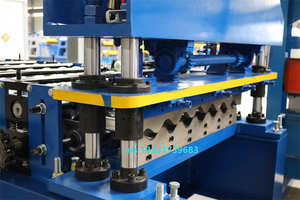 완전 자동 골판지 철판 루핑 타일 만들기 롤 성형 기계 금속 지붕 패널 루핑 시트 만들기 기계 - Product Image 2