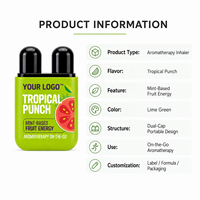 Inhalador Nasal de Aromaterapia Portátil 100% Puro y Natural OEM de Doble Orificio para Alivio y Relajación