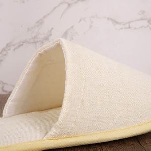 Zapatillas modernas de lona de alta calidad y bajo coste para hotel, baratas pero elegantes al por mayor - Product Image 6