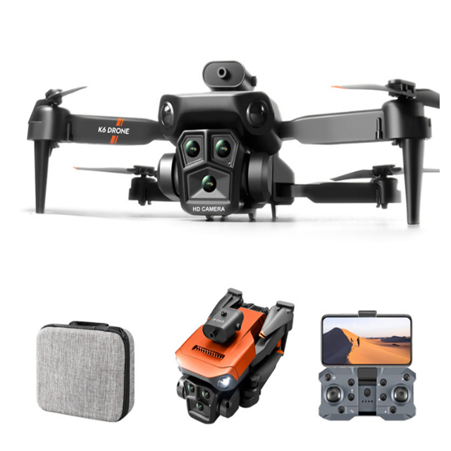 K6 MAX Drone 8K GPS Professional Aerial Photography Aircraft Three-Camera HD HDR Remote Control Toys Obstacle Avoidance Dron