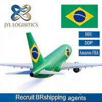 Consolidación de Carga Aérea a Brasil, Agente de Envío Puerta a Puerta, Logística de Carga, Transitario, Exportación, Servicio FBA, Precio DDP