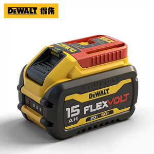 Batterie al Litio Ricaricabili FLEX Volt Originali da 20V/60V 15Ah per Utensili Cordless Walt, Kit di Batterie di Ricambio - Product Image 5