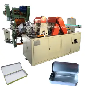 Automatic Pencil Box Metal Tin Can Making Machine