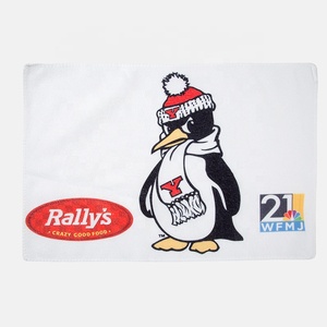 Nhà Máy Tùy Chỉnh 100% Polyester Sợi Nhỏ Slogan Rally Khăn Thăng Hoa In Ấn Rally Khăn Biểu Tượng Tùy Chỉnh Fan Khăn - Product Image 6
