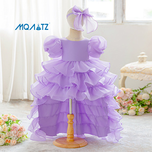 <span class=keywords><strong>Vestido</strong></span> <span class=keywords><strong>de</strong></span> niña <span class=keywords><strong>de</strong></span> flores para bodas, <span class=keywords><strong>vestido</strong></span> <span class=keywords><strong>de</strong></span> baile Formal <span class=keywords><strong>de</strong></span> satén para niños con lazo hinchado, cuello redondo, <span class=keywords><strong>estilo</strong></span> <span class=keywords><strong>princesa</strong></span> para fiestas <span class=keywords><strong>de</strong></span> <span class=keywords><strong>primera</strong></span> comunión - Product Image 2