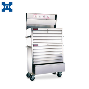 36 inch tool chest with 10 drawers waterproof garden tool cabinet tool box with wheels