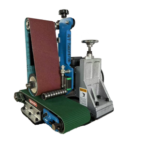 Mini elektrische automatische Schleif maschine Flach platten polier förderband Metalls chleif motor Getriebe pumpen komponente Neu - Product Image 2