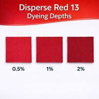 Colorant textile en poudre Disperse Red 13 (RUBINE B) 200% de concentration, marque Liqian, pour applications sur polyester