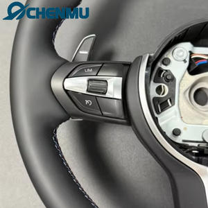 Volant de direction en cuir modifié de haute qualité, couverture intégrale, <span class=keywords><strong>M</strong></span> <span class=keywords><strong>Sport</strong></span> pour <span class=keywords><strong>BMW</strong></span> F10 F30 F15 F80 F01 F02 F87 - Product Image 5