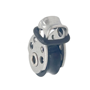 Paslanmaz Çelik 316 Denizcilik Halatı Mikro Tek Döngülü POM Kasnaklı Döner Makara 15mm Blok Arma Tekne Donanım Aksesuarları - Product Image 1