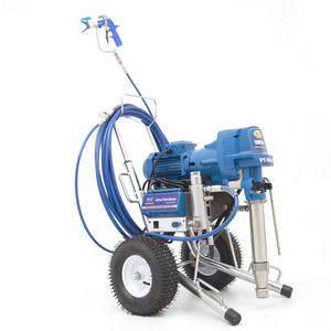 <span class=keywords><strong>Pistolet</strong></span> à peinture électrique à pompe à piston pour façades de bâtiments résidentiels, machine à projeter la mastication - Product Image 3