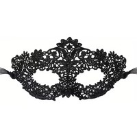 Ensemble de 2 masques de mascarade élégants en dentelle noire pour couples - Parfaits pour les fêtes vénitiennes, le Mardi Gras et les célébrations d'Halloween