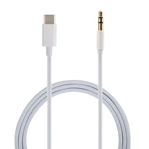 ZMD-cable digital estéreo para coche, cable auxiliar tipo c, usb-c a 3,5mm, precio al por mayor