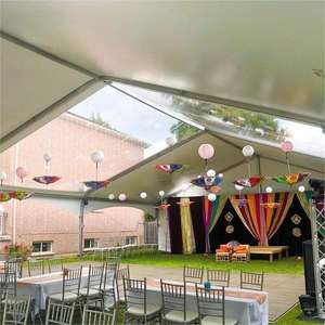 <span class=keywords><strong>Tente</strong></span> de <span class=keywords><strong>mariage</strong></span> romantique en PVC de style bohème pour les célébrations de grange rustique en plein air pour les mariages d'été - Product Image 6