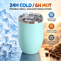 Gobelet à café OEM GY 2022, 12 oz, acier inoxydable 304, logo personnalisé, couleur, matériau et emballage pour les distributeurs