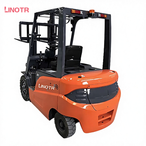 מלגזה חשמלית <span class=keywords><strong>3</strong></span>-5 טון עוצמתית עם סוללת עופרת חומצה אמינה ועמידה, דגם הנעה כפולה, מלגזה דו-שלבית, במחיר מפעל סיני - Product Image 2