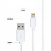 Grosir Asli 1m 20w untuk iphone16 kabel Usb 8 pin Mfi bersertifikat Data kabel pengisian cepat untuk Iphone15 16