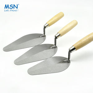 Op Maat Gemaakte Msn Industriële Muurschraper Koolstofstalen Mes Met Houten Handvat Voor Diy-Bouwprojecten - Product Image 4