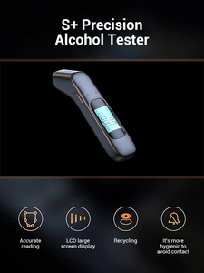 Écran LCD professionnel testeur d'haleine d'alcool alcootest analyseur détecteur Test alcootest Portable dispositif d'alcootest - Product Image 6