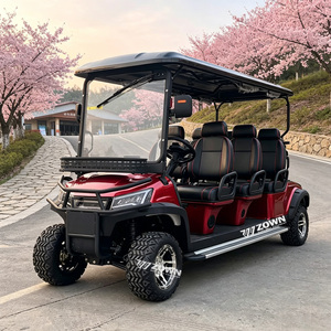 Voiturette de golf électrique à faible consommation d'énergie, propulsée par une énergie propre, zéro émission de carbone, pour les communautés écologiques et les stations balnéaires - Product Image 1