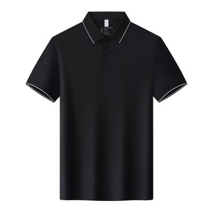 Quick Dry Nylon Polo Shirt Men Summer Thin Knitted Business Outdoor Use - Product Image 3