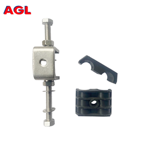 Double Hole Cable <b>Clamp</b> Feeder <b>Clamps</b> 2*16-17mm Power Cable <b>Clamp</b> Double Hole Cable <b>Clamp</b> Feeder <b>Clamps</b> 2*16-17mm - Product Image 6