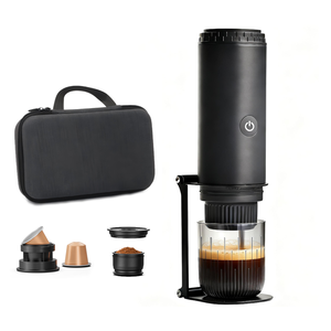 Machine à expresso portable auto-chauffante 3 en 1, 19 bars, 7800 mAh, compatible avec les capsules NS et <span class=keywords><strong>le</strong></span> café moulu, pour <span class=keywords><strong>le</strong></span> camping et les voyages - Product Image 2