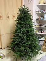 K-0116 Arbres de Noël artificiels floqués de haute qualité et de styles variés, 90CM-300CM, personnalisables