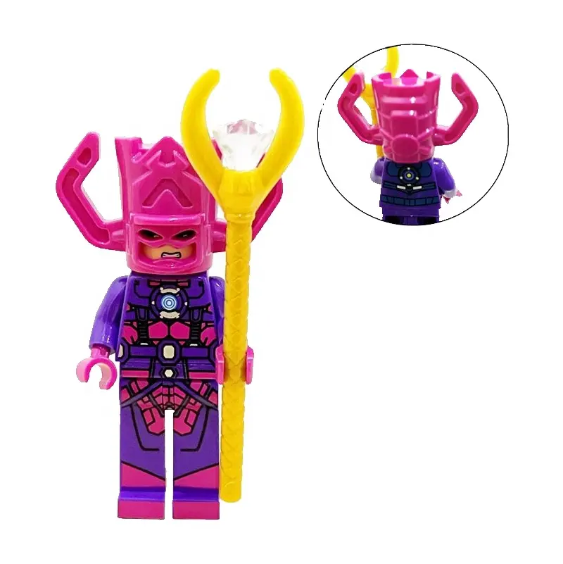 New ABS Plastic KF080 Galactus Air Walker Super Heroes Characters Action Collectible Mini Building Block Figure Toys Juguetes