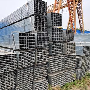 Chine Tianjin Mill Tuyau carré galvanisé de petit diamètre 40x40 Poteaux de clôture carrés en métal galvanisé - Product Image 2
