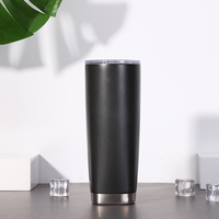 Mug isotherme moderne en acier inoxydable de 550 ml avec couvercle - Isolation chaud/froid pour le bureau, la rentrée scolaire et les voyages en voiture
