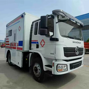 รถบรรทุกชักแมน 4x2/4x4 แบบห้องโดยสารทรงสี่เหลี่ยม สำหรับขนส่งผู้ป่วย รถพยาบาลกู้ภัยฉุกเฉิน - Product Image 1