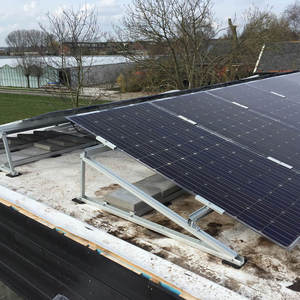 Supports de montage triangulaires pour panneaux solaires Système de montage de panneaux solaires à <span class=keywords><strong>toit</strong></span> <span class=keywords><strong>plat</strong></span> Structure de montage <span class=keywords><strong>solaire</strong></span> fixe - Product Image 5