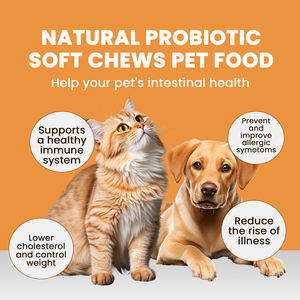 Suppléments à mâcher doux probiotiques naturels sans grain pour chiens avec vitamines et minéraux pour la santé digestive et le soutien immunitaire - Product Image 3