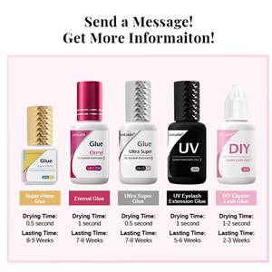 <span class=keywords><strong>Pegamento</strong></span> para Pestañas Lavalash Coreano de Marca Privada, Adhesivo Negro de Alta Viscosidad, Larga Duración, Secado Rápido, Líquido, Resistente al Agua, Sin Alcohol - Product Image 1