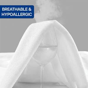 Couvre-matelas hypoallergénique 100% Serviette éponge imperméable Protège-matelas pour hôtel - Product Image 5