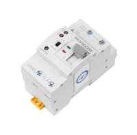 Interruptor de Transferencia Automática Moreday MDQ3 2P 4P 63A AC220V 110V ATS de Doble Alimentación Clase PC con Protección Contra Baja Tensión