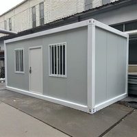 Maison Conteneur de Luxe Élégante, Maison Modulaire Préfabriquée, Tiny Home Certifiée CE pour les Jardins et les Complexes Hôteliers