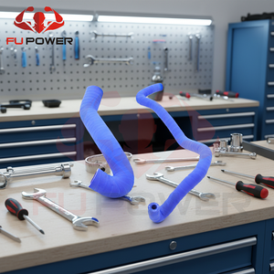 FUPOWER NUEVO para <span class=keywords><strong>AUDI</strong></span> S3 A3 TT LEON CUPRA R BAM 225 1.8T <span class=keywords><strong>AMK</strong></span> APY APX N75 DV, Kit de Mangueras de Silicona para Turbo - Product Image 1