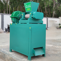 Granulateur à double rouleau avec moteur - Granulation à sec, construction en acier allié, haute productivité, capacité de 1 à 3 t/h