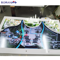 Nuevo Sandbox de Infraestructura Digital para Ciudades Inteligentes 2025: Mesa de Arena Interactiva Moderna, Personalizada y Hecha a Mano con Sublimación de Tinta