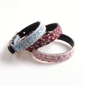 Nouveau collier élégant pour chien en cuir PU, style princesse classique, pour caniche et chien de compagnie, design en tissu rose tendance pour usage quotidien - Product Image 6