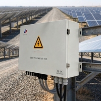 Boîtier de Combinaison PV Certifié TUV de Haute Qualité avec Protection contre les Surtensions et la Foudre pour Centrale Solaire Industrielle