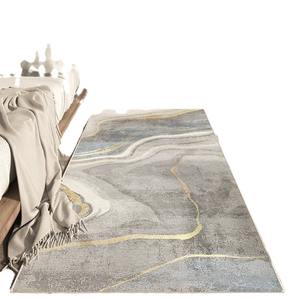 Alfombra de Estilo Japonés Moderno y Abstracto para Dormitorio o Sala de Estar, Silenciosa, con Base de TPR, 10 mm de Grosor, Antideslizante, Resistente <span class=keywords><strong>a</strong></span> la Suciedad, Hecha <span class=keywords><strong>a</strong></span> Máquina - Product Image 5