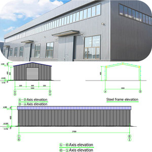 <strong>Building</strong> Warehouse Plants Prefab Warehouse Metal Shed Prefabricated <strong>Steel</strong> <strong>Structure</strong> Warehouse - Product Image 2