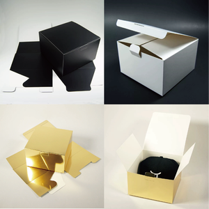 豪华定制印刷标志可折叠棒球帽包装盒纸红色圣诞礼帽包装盒 - Product Image 5